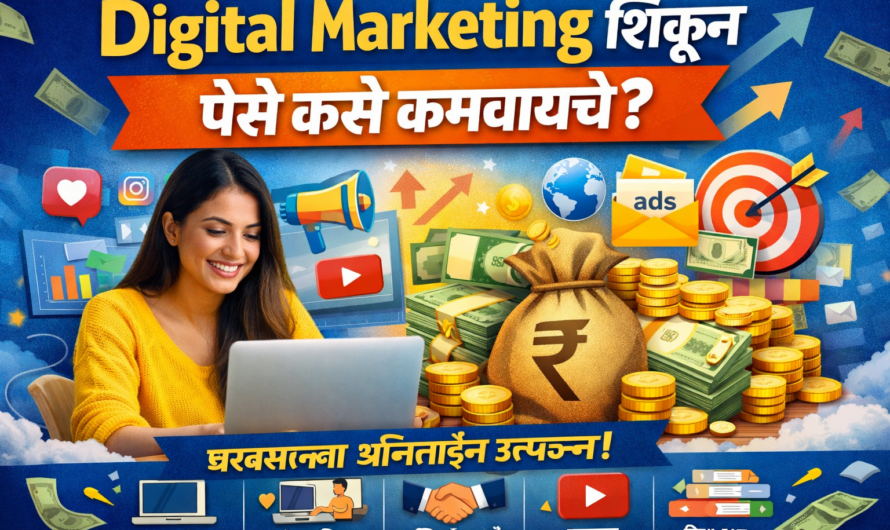Digital Marketing शिकून पैसे कसे कमवायचे? | Complete Marathi Guide 2026