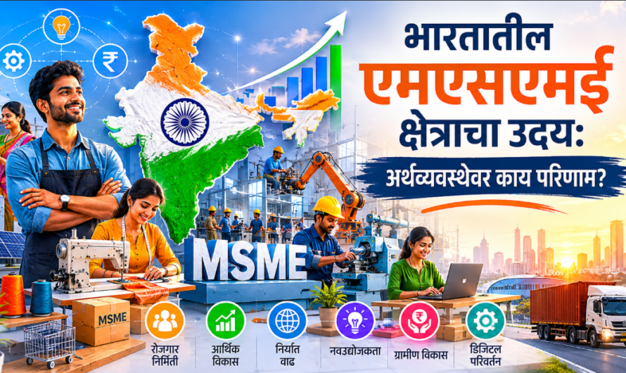 भारतातील MSME क्षेत्राचा उदय: अर्थव्यवस्था, रोजगार आणि विकासावर मोठा प्रभाव